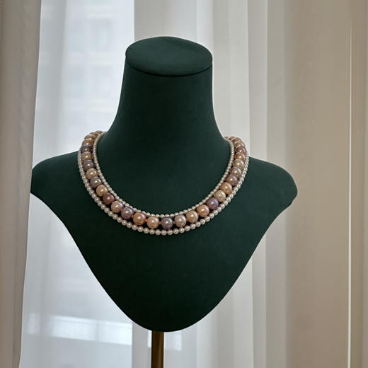 母亲节福利｜混彩天然珍珠项链 商品图8