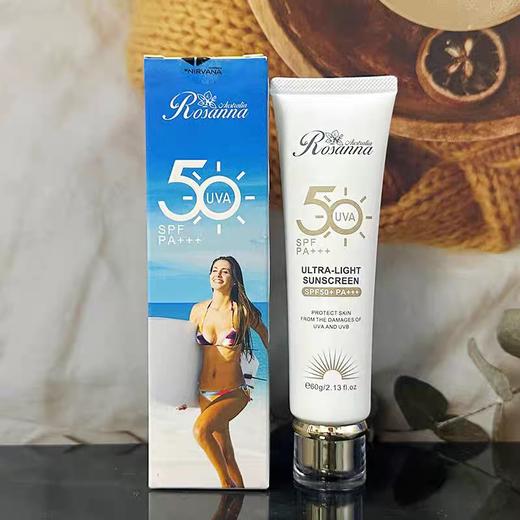 诺珊娜澳洲进口轻透防晒霜清爽不油腻全身男女士防汗防水防晒霜 商品图2