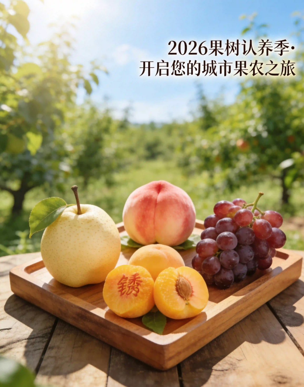 【东滩绿港】果树认养一株（1年）