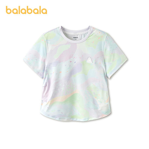【商场同款】巴拉巴拉童装女童短袖t恤儿童2026新款夏装防晒速干 商品图1