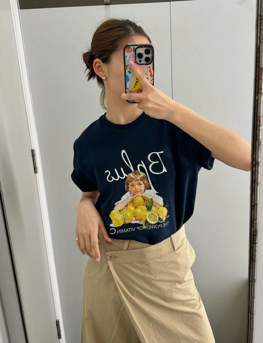 充满柠檬香气的南法假日元气满满柠檬T恤 商品图8