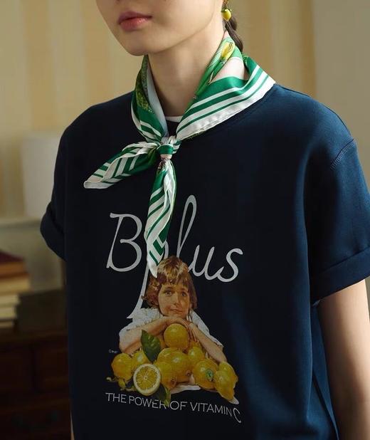 充满柠檬香气的南法假日元气满满柠檬T恤 商品图5