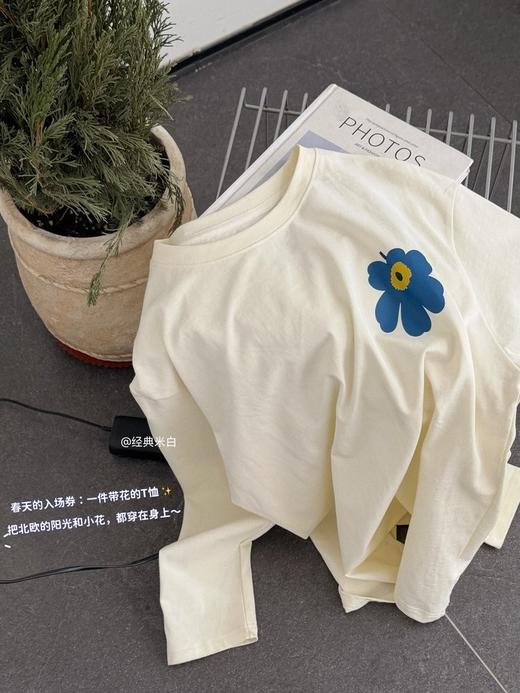 【4.2有新】四色花朵T恤，自留两件，推荐！不退了换色换码～ 商品图9