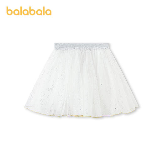 【商场同款】巴拉巴拉童装女童短裙儿童裙子2026夏新款A型网纱裙 商品图0