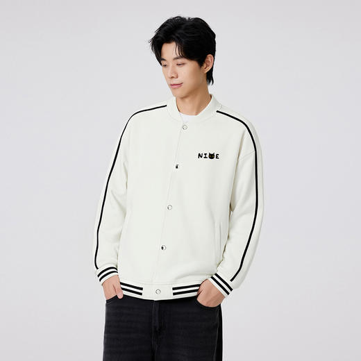 gxgjeans男装男士棒球服2026春款运动百搭日常休闲夹克外套男K&C 商品图2