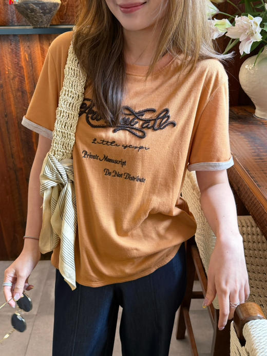 2604116    双层 重工刺绣Tee 商品图6