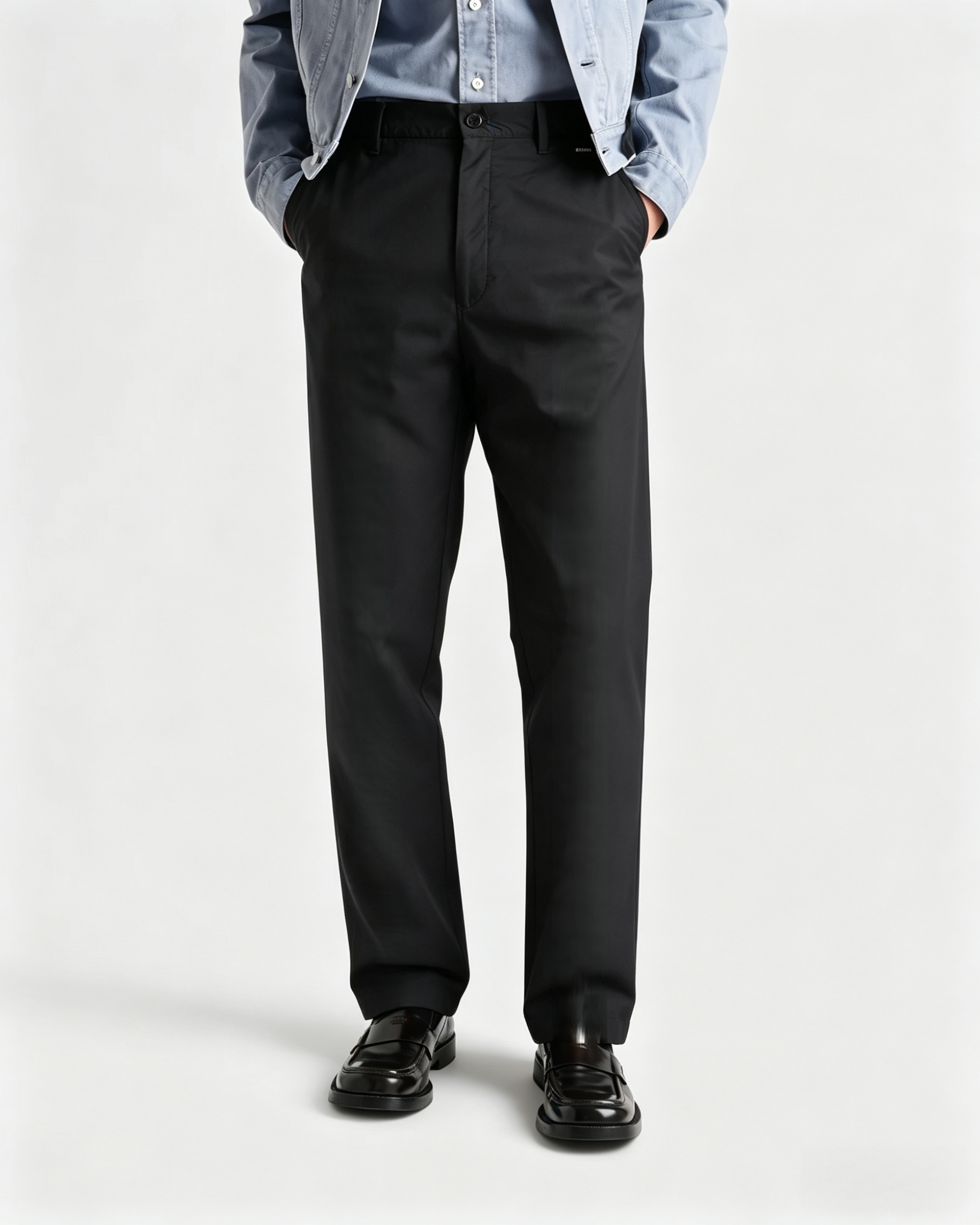 P.R.D 夏季薄款 垂感速干弹力 休闲小直筒西裤 XXK217