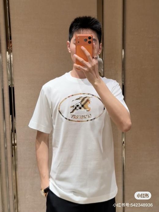 中性款刺绣短袖T恤ba007 商品图3