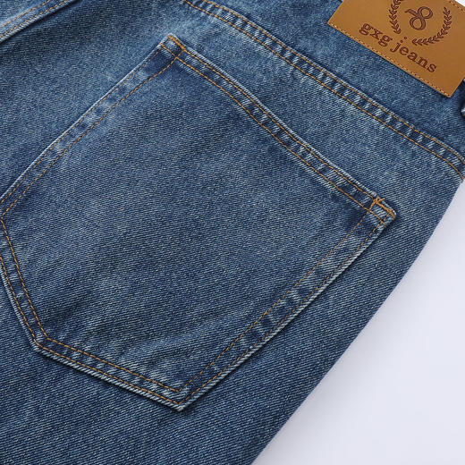 gxgjeans男装【棉100%】男士牛仔裤26春款显瘦百搭校园通勤直筒长裤男K&C 商品图6