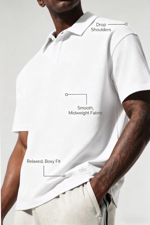 AL0 天丝罗马布 松弛感重磅POLO衫  TX626 商品图1