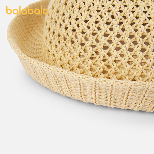 【商场同款】巴拉巴拉婴童帽子宝宝翻檐草帽舒适柔软轻便时尚外出 商品图1
