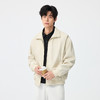 gxgjeans男装【PU】男士翻领夹克26春款纯色时尚潮流百搭宽松青少年外套K&C 商品缩略图1