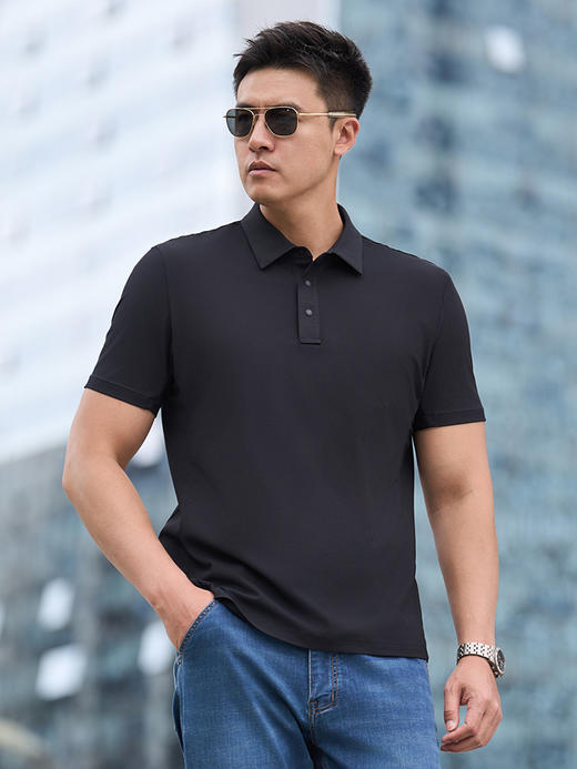 龙牙隐之风绫COOLMAX短袖POLO 商品图2