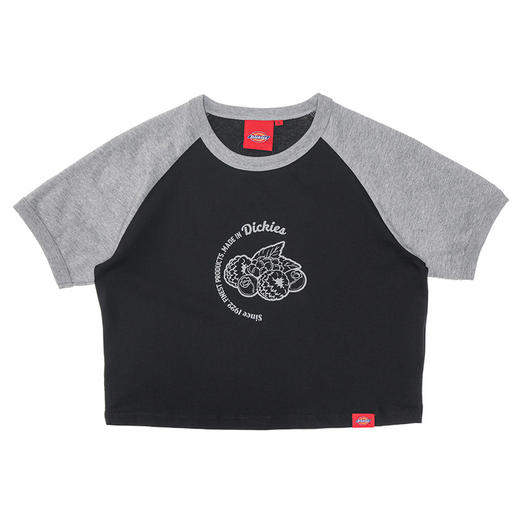 Dickies短袖T恤 女式短款印花插肩袖舒适圆领短袖T恤 DK0A87CX 商品图0