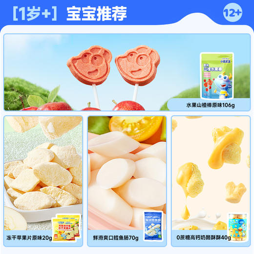 【99任选13件】小鹿蓝蓝_零辅食系列（不满13件不发货） 商品图3