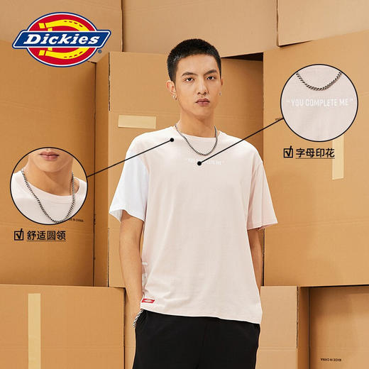 Dickies 2022春夏新款短袖男 宽松休闲男女短袖t恤 商品图13