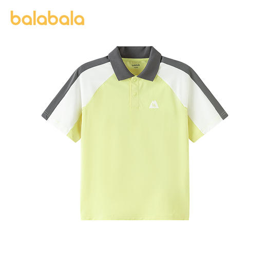 【商场同款】巴拉巴拉童装男童短袖t恤儿童2026夏新款POLO衫速干 商品图4
