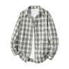 gxgjeans男装【青春流行】格子衬衫26春款时尚百搭校园户外青少年外套上衣男K&C 商品缩略图5