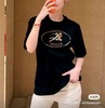 中性款刺绣短袖T恤ba007 商品缩略图4