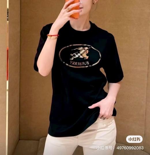 中性款刺绣短袖T恤ba007 商品图4