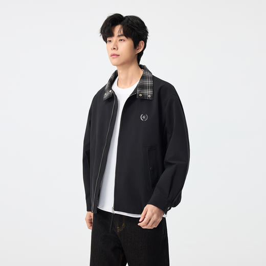 gxgjeans男装【爆款热卖】男士翻领夹克2026春款时尚潮流百搭青少年外套K&C 商品图3