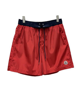 男款拼色腰休闲短裤ho018