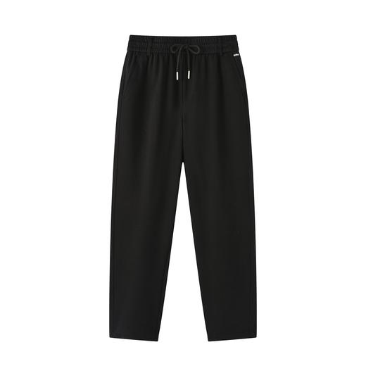 gxgjeans男装【经典百搭】男士休闲裤2026春款纯色系带校园通勤直筒长裤男K&C 商品图8