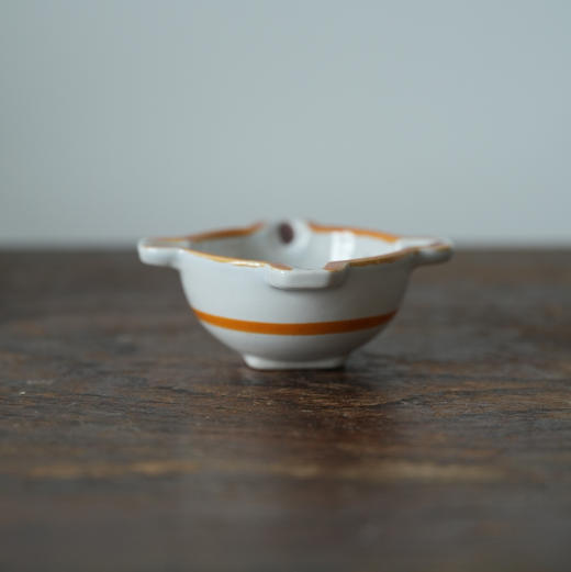 意大利Deruta手绘陶瓷四槽烟缸釉下彩 商品图2