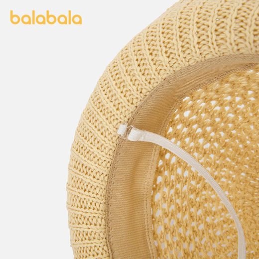 【商场同款】巴拉巴拉婴童帽子宝宝翻檐草帽舒适柔软轻便时尚外出 商品图2