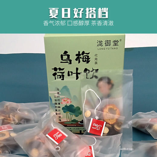 包邮乌梅荷叶饮免煮陈皮乌梅山楂荷叶陈皮酸梅汤饮冷泡果茶代发 商品图3