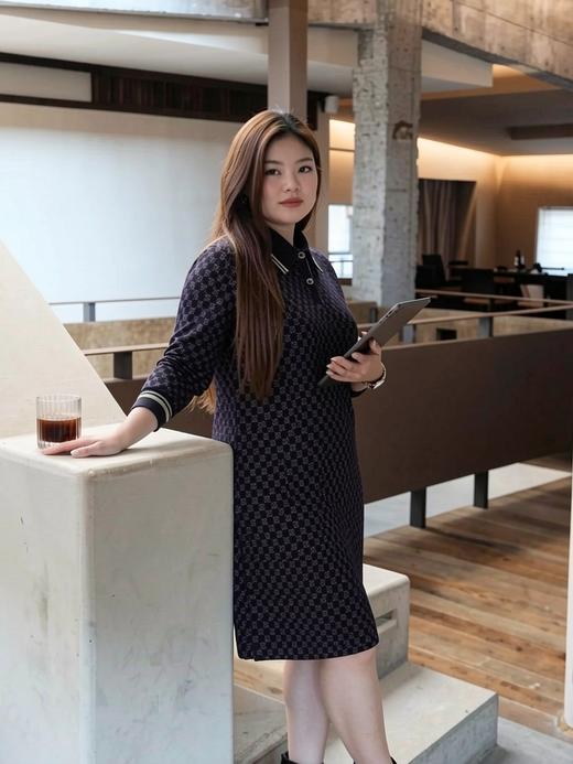 【群内福利】春秋休闲款针织裙，活力运动风，百搭减龄 商品图0