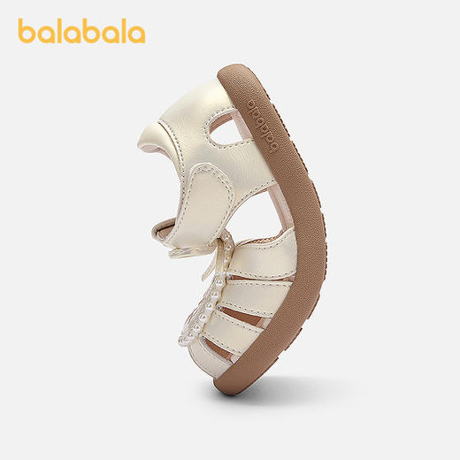 【商场同款】巴拉巴拉童鞋儿童稳步鞋女童2026夏季新精致刺绣凉鞋 商品图2