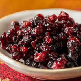 塔哈尔河蔓越莓/蓝莓果干|酸甜湿糯，配料干净，满满花青素，被誉为“女性之友”