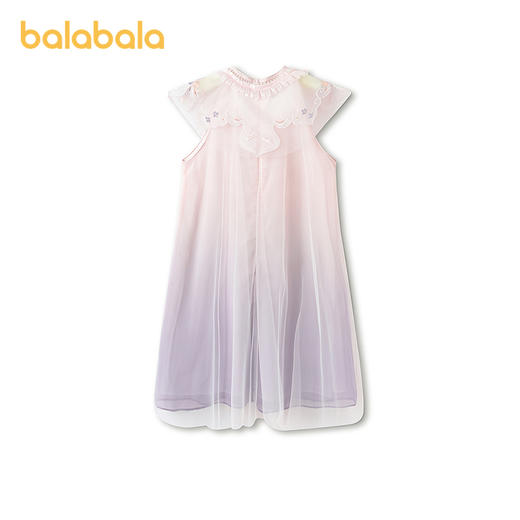 【商场同款】巴拉巴拉童装女童裙子儿童连衣裙2026新款夏国风刺绣 商品图2