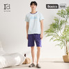爱帝男士薄款睡衣休闲可外穿夏季短袖家居套装 商品缩略图2