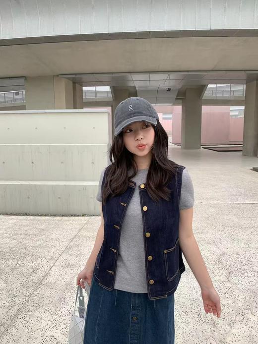 【4.2新】叠穿shen器，好穿的牛仔马甲！不退了换码～ 商品图1