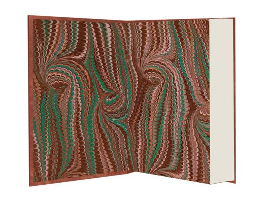 【限量真皮定制】【金耀基亲签钤印】《敦煌语丝》红棕磨砂牛皮+欧式竹节装+毛边本 商品图3