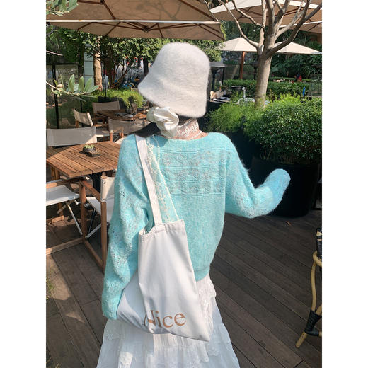 <曾小咸推荐>4.3现货秒杀 ！微信超特价！韩系镂空毛衣 日常219.99 立减130 秒杀89.99！！ 商品图4