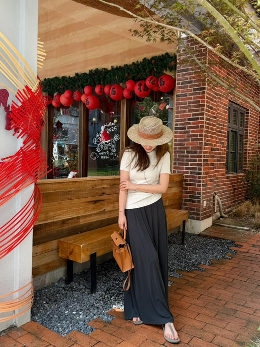 2604111    垂坠天花板 松弛长裙 商品图6