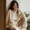 全棉双层纱~七分袖九分裤纯棉女士睡衣春夏季全棉纱布可外穿套头家居服套装 商品缩略图4