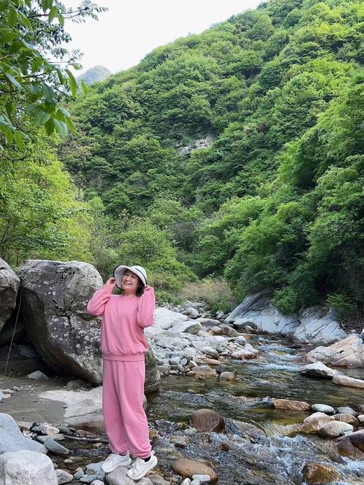 【群内福利】【卫衣裤子休闲套装】宽松显瘦休闲，棉质抓绒卫衣面料，光洁无杂质，不易起毛，现货今天发 商品图2