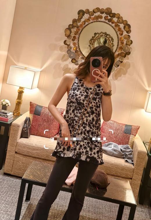 女款水墨提花背心he025 商品图3