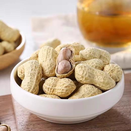 【福利❗️19.9/500g🔥奶香/蒜香/核桃味花生】休闲解馋坚果零食，颗粒饱满果肉厚实，口感香酥可口，下酒菜花生米带壳零食，散装坚果代发干果五香花生L 商品图1