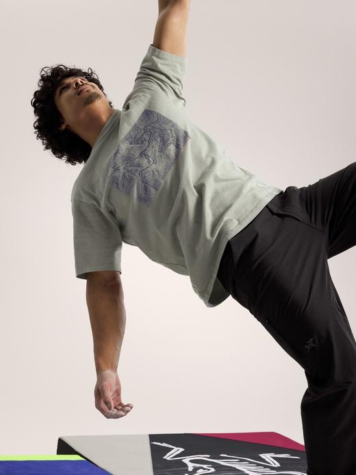 鸟 化石鸟印花棉质圆领短袖T恤 特惠 Z-15915 商品图4