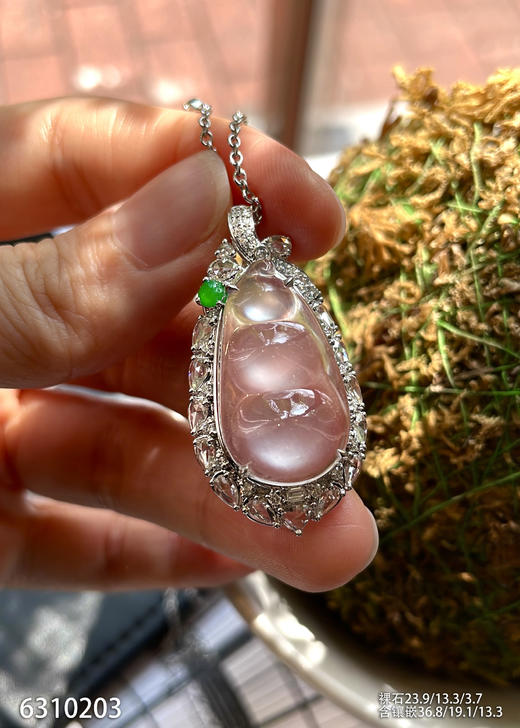 6310203，福豆吊坠。具体价格微信咨询 商品图3