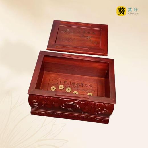 五福呈祥骨灰盒骨灰罐寿盒骨灰坛 商品图3