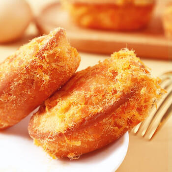 味滋源 肉松蛋糕500g/盒 早餐面包零食小吃充饥夜宵解馋 10盒起批 商品图4