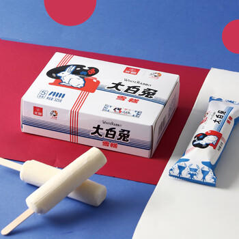 光明牌大白兔雪糕65g*5支 冰淇淋棒冰 家庭装冰激凌冷饮 25年生产 商品图3