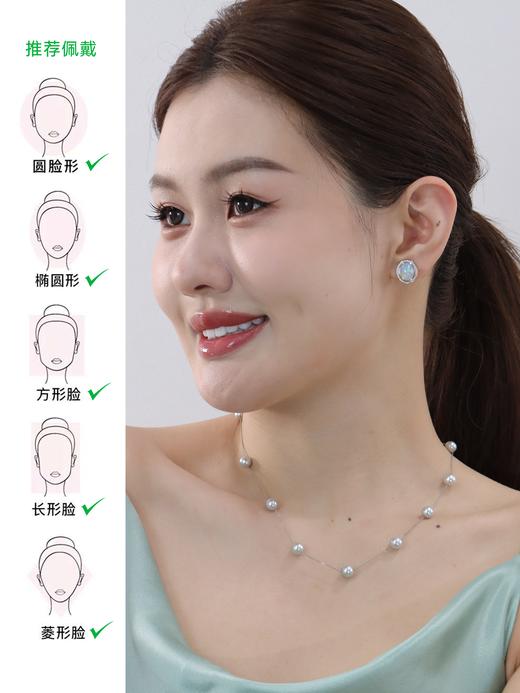 【天猫同款】两戴款-18K金欧泊耳夹 商品图1