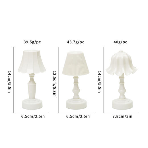 【柔光不刺眼！治愈氛围感】ins复古小夜灯台灯卧室床头灯宿舍创意桌面摆件生日礼物女睡眠灯。xb 商品图4